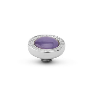 Melano Vivid Purple Jade Luxury Gem Steentje