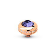 Melano Twisted Bright Side Tanzanite Steentje