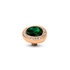 Majestic Green Melano Twisted Droplet CZ Steentje_