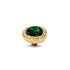 Majestic Green Melano Twisted Droplet CZ Steentje_