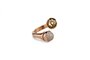 Tulip Twisted Ring Melano Rose Gold maat 57_